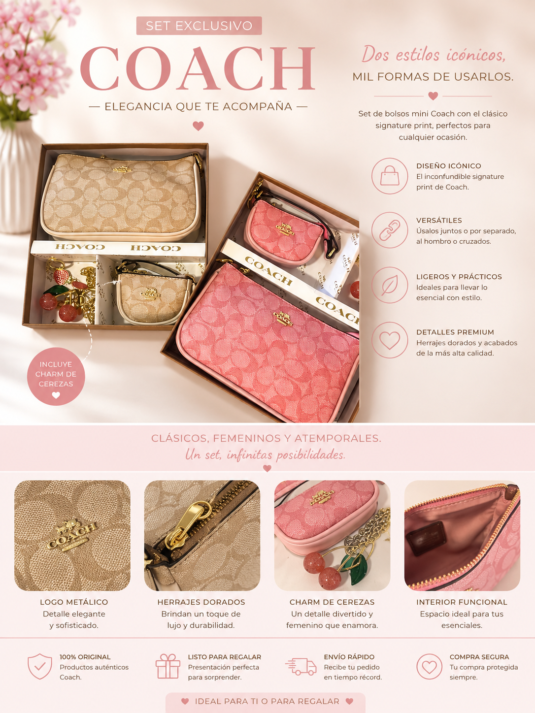 Bolsas Elegantes Coach